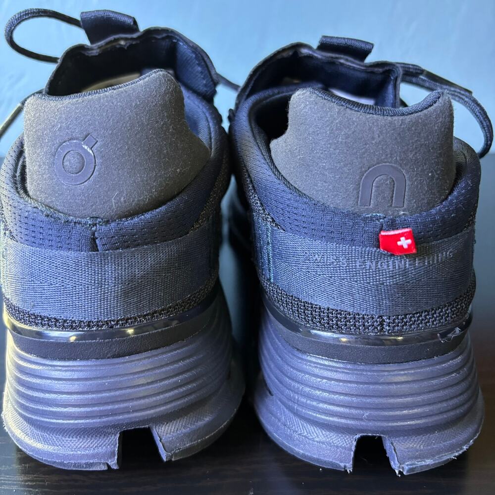 On Cloud Sneakers Cloudnova Black Eclipse Running… - image 5